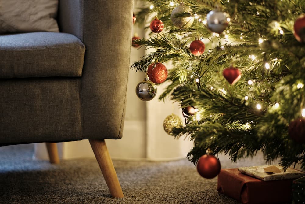caring christmas trees