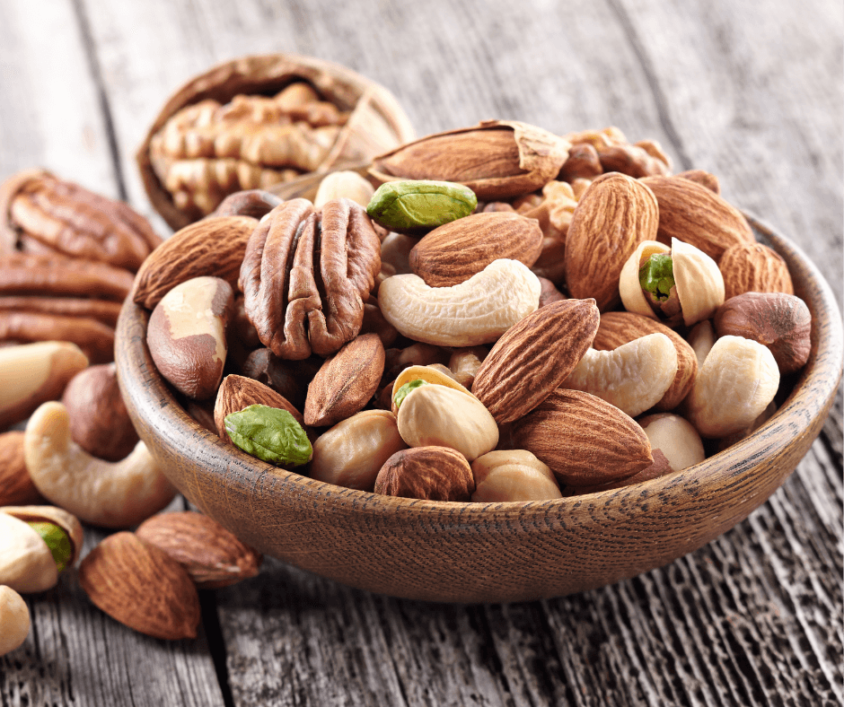 nuts, food, healthy eating