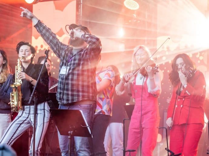 tinderbox orchestra at SJQ