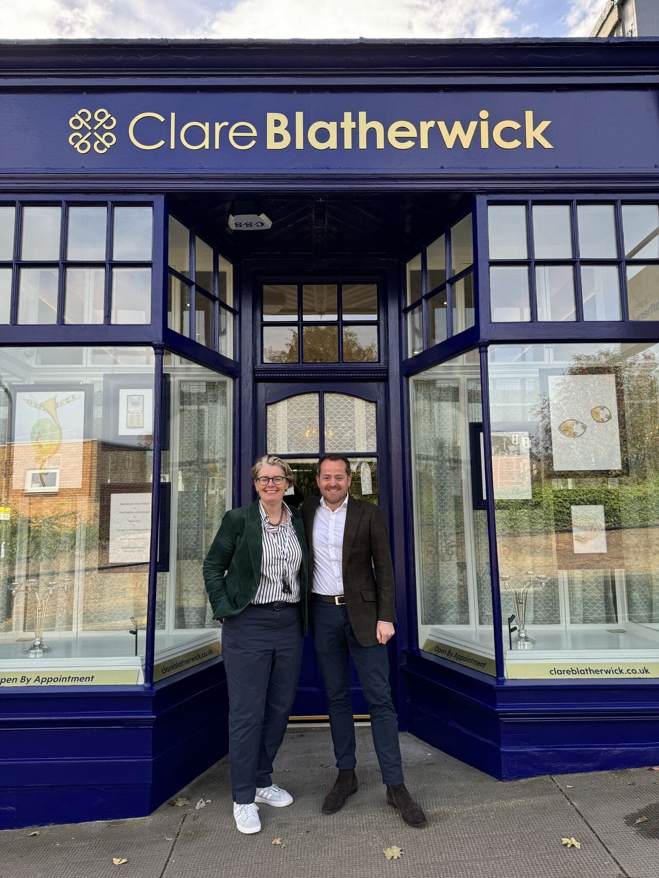 Claire Blatherwick and Kris