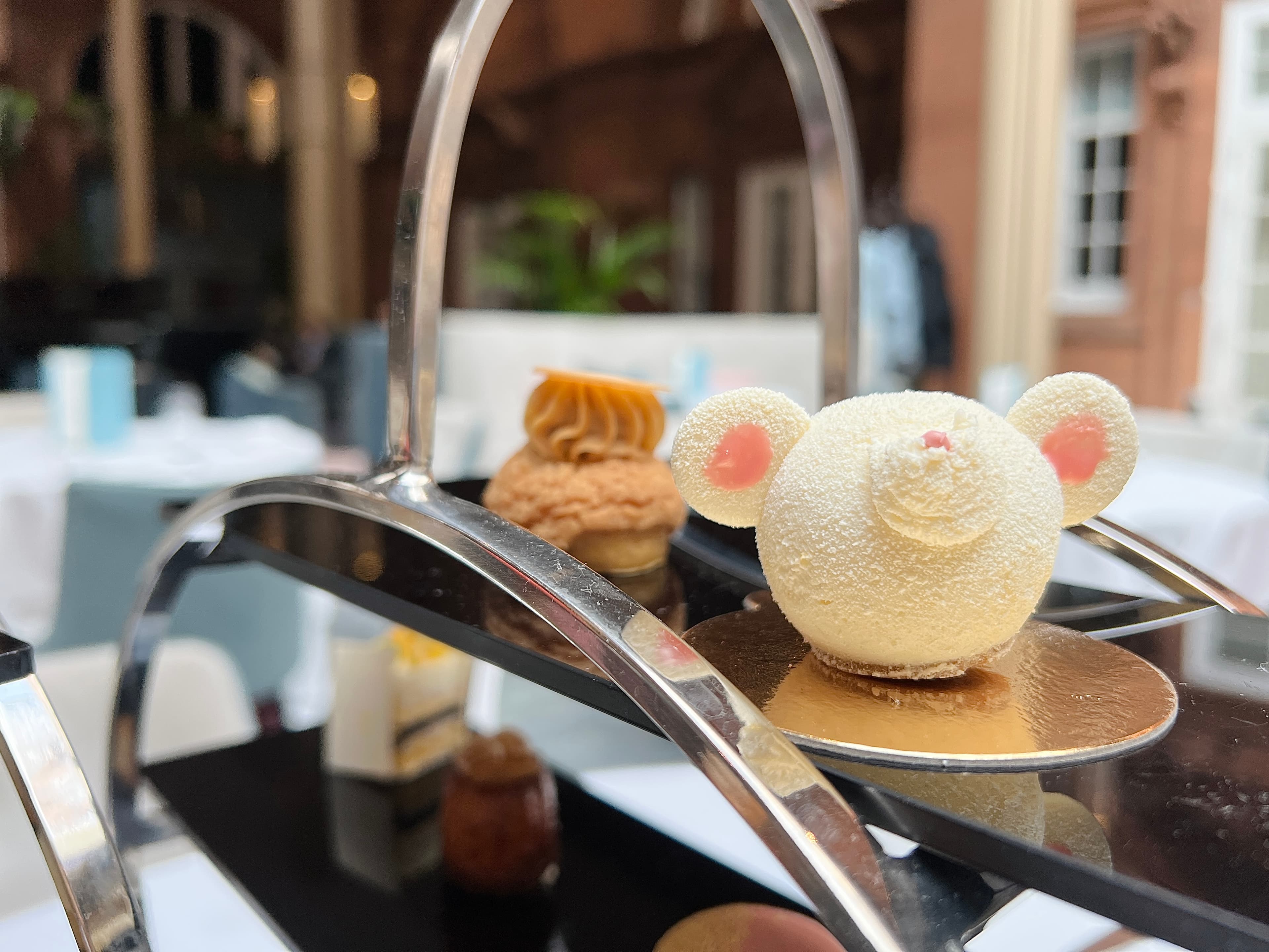 Mice shaped afternoon tea cakes