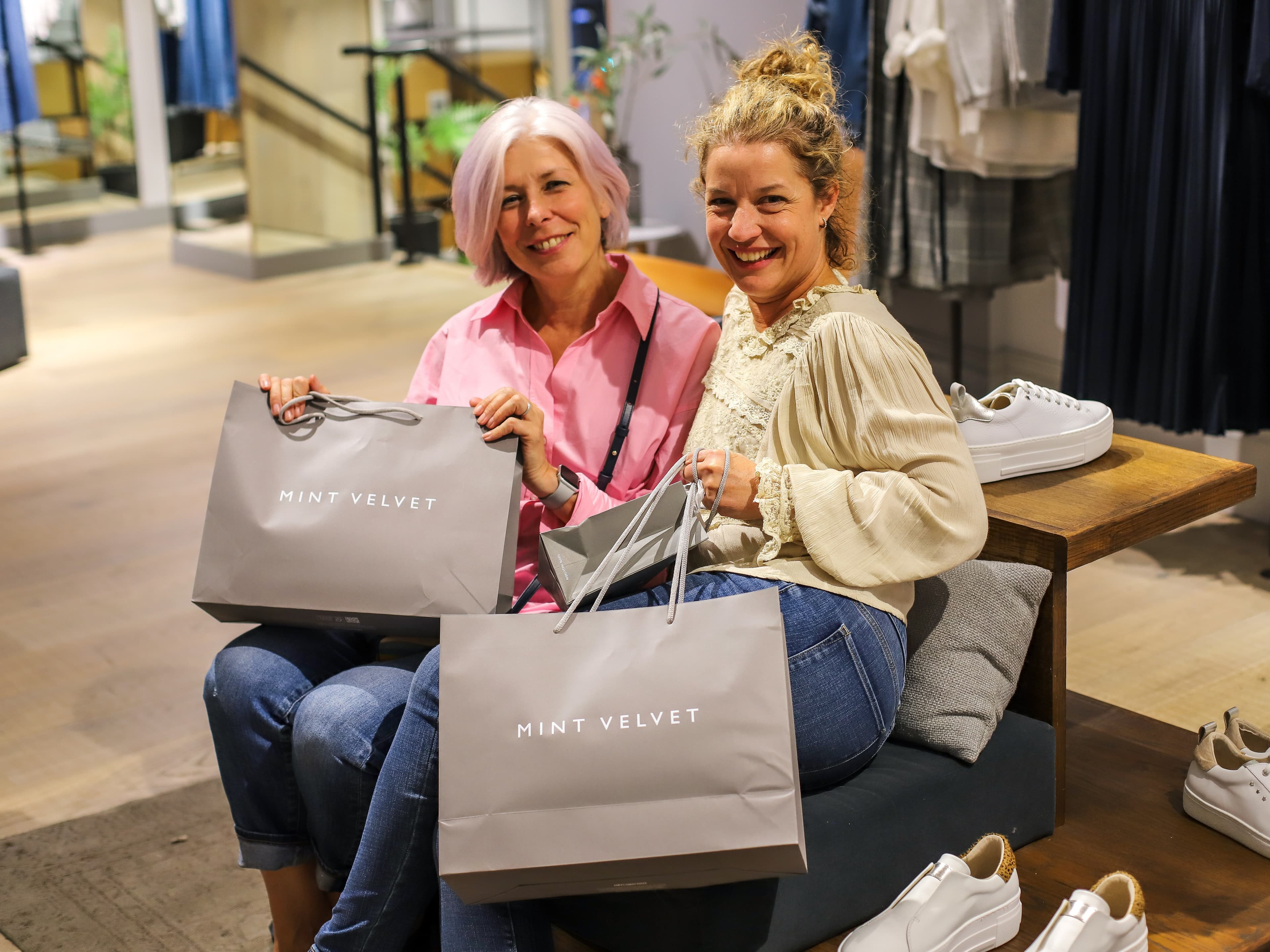 Mint Velvet shopping